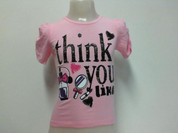 BLUSA JCKIDS JUV FEM M/C COTTON