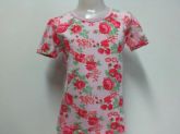 BLUSA IDEALTEXTIL JUV FEM M/C ALG ESTAMP